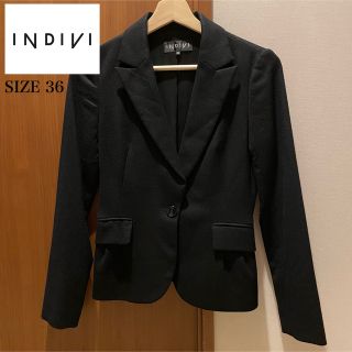 インディヴィ(INDIVI)の【じゅんじゅん様専用 2/9正午まで】INDIVI テーラードジャケット(テーラードジャケット)