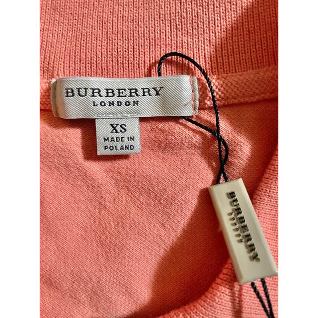 BURBERRY(バーバリー)の【新品】BURBERRY LONDON 半袖ポロシャツ ノバチェック レディースのトップス(ポロシャツ)の商品写真