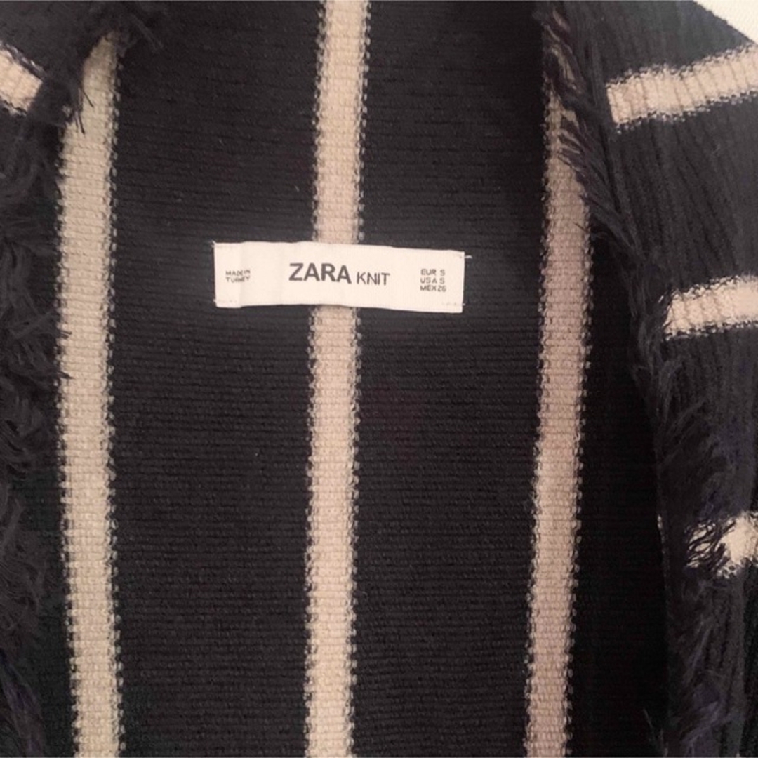 ZARA(ザラ)のZARA カーディガン リネン混 レディースのトップス(カーディガン)の商品写真