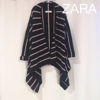 ザラ(ZARA)のZARA カーディガン リネン混(カーディガン)