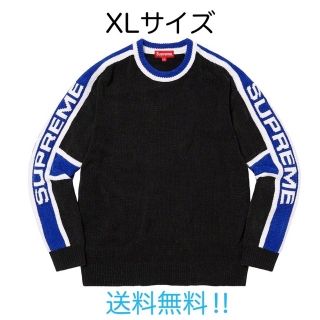 シュプリーム(Supreme)のSupreme Stripe Chenille Sweater  XL(ニット/セーター)