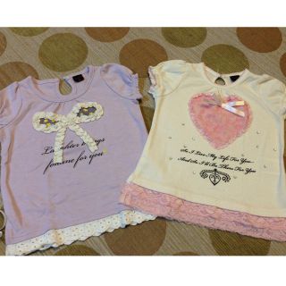 baby Tシャツ2枚売り(80cm)(カバーオール)