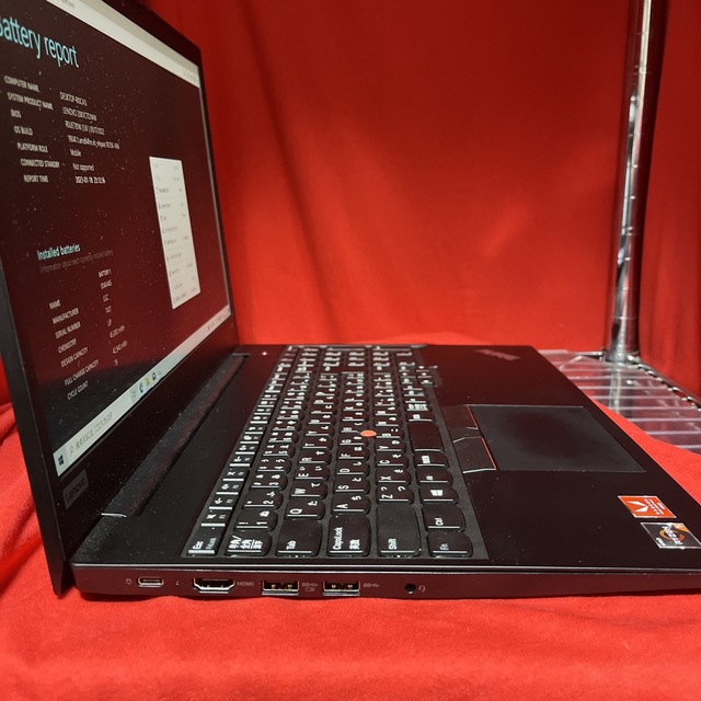 Lenovo(レノボ)の【メモリ16GB/SSD960GB】Lenovo ThinkPad E585 スマホ/家電/カメラのPC/タブレット(ノートPC)の商品写真