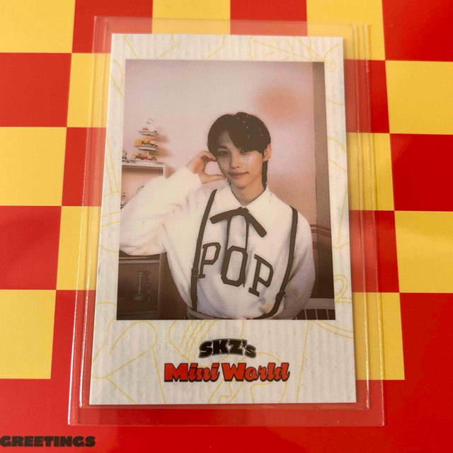 Stray Kids(ストレイキッズ)のStray Kids スキズ　シーグリ 2023　フィリックス ポラロイド 特典 エンタメ/ホビーのタレントグッズ(アイドルグッズ)の商品写真