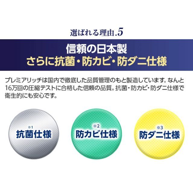 【新品】トゥルースリーパープレミアム　ダブルサイズ　オリジナル専用カバーセット インテリア/住まい/日用品の寝具(その他)の商品写真