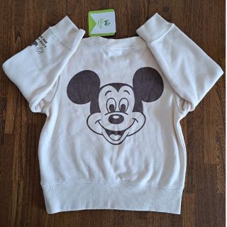 ディズニー(Disney)の[新品 未使用]100cm ミッキー トレーナー 裏起毛(Tシャツ/カットソー)