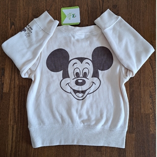 ディズニー(Disney)の[新品 未使用]100cm ミッキー トレーナー 裏起毛(Tシャツ/カットソー)