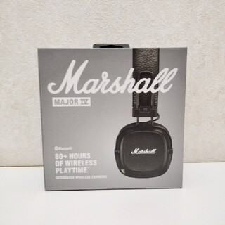 Marshall MAJOR Ⅳ　ブラック　bluetooth(ヘッドフォン/イヤフォン)