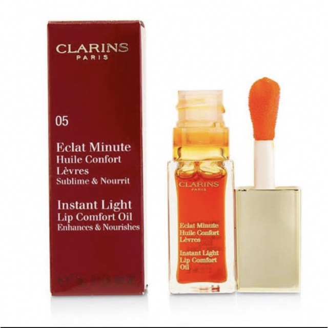 CLARINS(クラランス)のクラランス リップオイル 05 タンジェリン コスメ/美容のベースメイク/化粧品(リップグロス)の商品写真