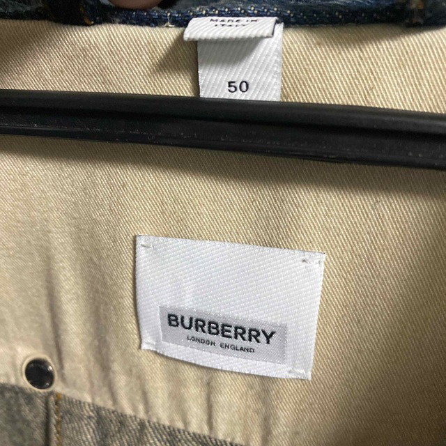 BURBERRY(バーバリー)のBurberry オーバサイズデニムジャケット レディースのジャケット/アウター(Gジャン/デニムジャケット)の商品写真