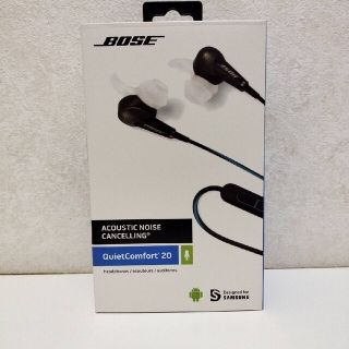 ボーズ　Bose QuietComfort 20　ブラック(ヘッドフォン/イヤフォン)