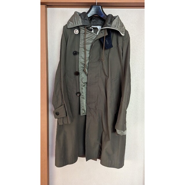 超爆安 sacai - オックスフォードモッズコート 21SS sacai モッズ