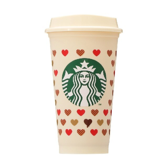 Starbucks Coffee(スターバックスコーヒー)のスターバックス バレンタイン2023リユーザブルカップ473ml ＆ ベアリスタ エンタメ/ホビーのコレクション(その他)の商品写真