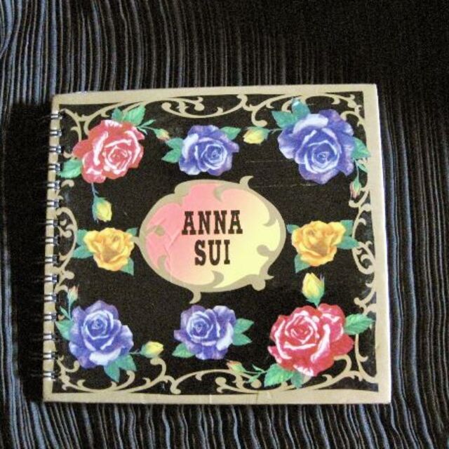 ANNA SUI(アナスイ)の🌹アナスイ・ノートブック【未使用品です インテリア/住まい/日用品の文房具(ノート/メモ帳/ふせん)の商品写真