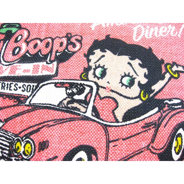 ベティちゃん コットンマット (ドライブイン) ピンク BETTY 玄関 ベティちゃん コットンマット (ドライブイン) ピンク BETTY 玄関