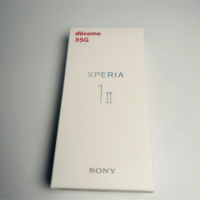 SONY(ソニー)の★新品★ XPERIA 1 II SO-51A SIMロック解除&コード入力済み スマホ/家電/カメラのスマートフォン/携帯電話(スマートフォン本体)の商品写真