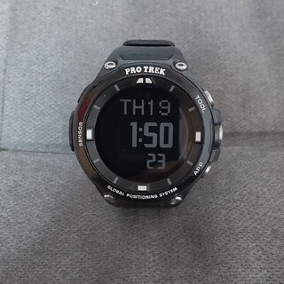 カシオ(CASIO)のCASIO プロトレックスマート WSD-F20 ブラック(腕時計(デジタル))