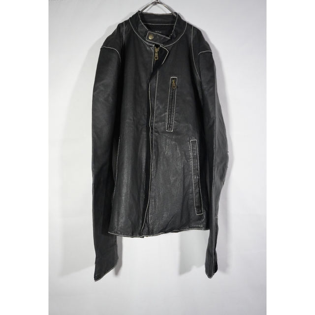 old leather riders jacket メンズのジャケット/アウター(ライダースジャケット)の商品写真