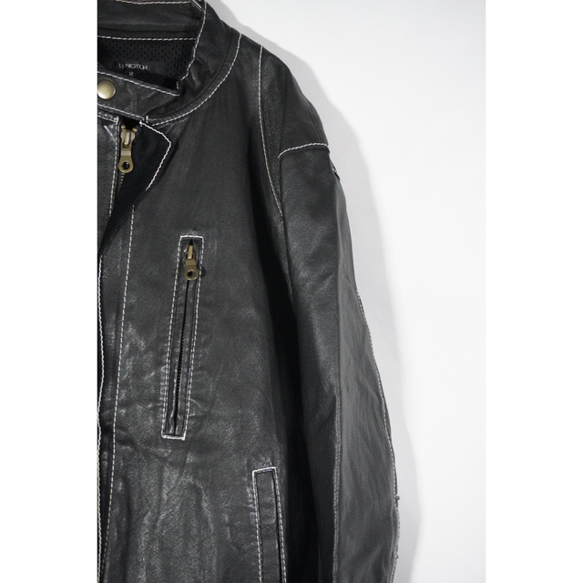 old leather riders jacket メンズのジャケット/アウター(ライダースジャケット)の商品写真