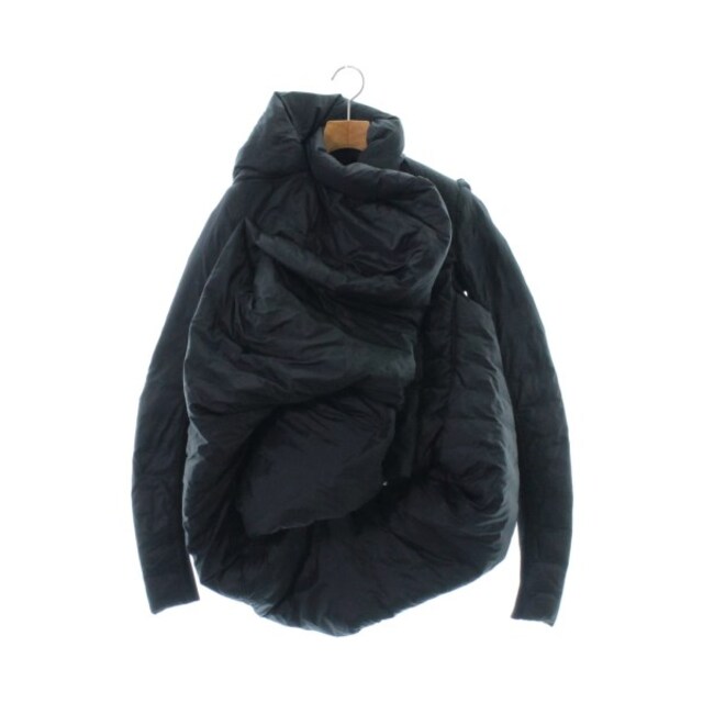 Rick Owens ダウンジャケット/ダウンベスト 38(S位) 黒 【古着】【中古