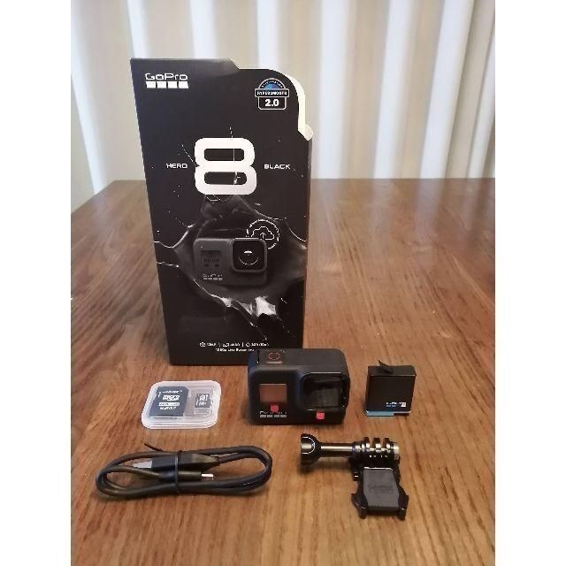 【お得品】GoPro HERO 8 MicroSDカード付ウェアラブルカメラ