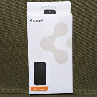 シュピゲン(Spigen)のSpigen iPhoneケース 8/7(4.7) ブラック(iPhoneケース)