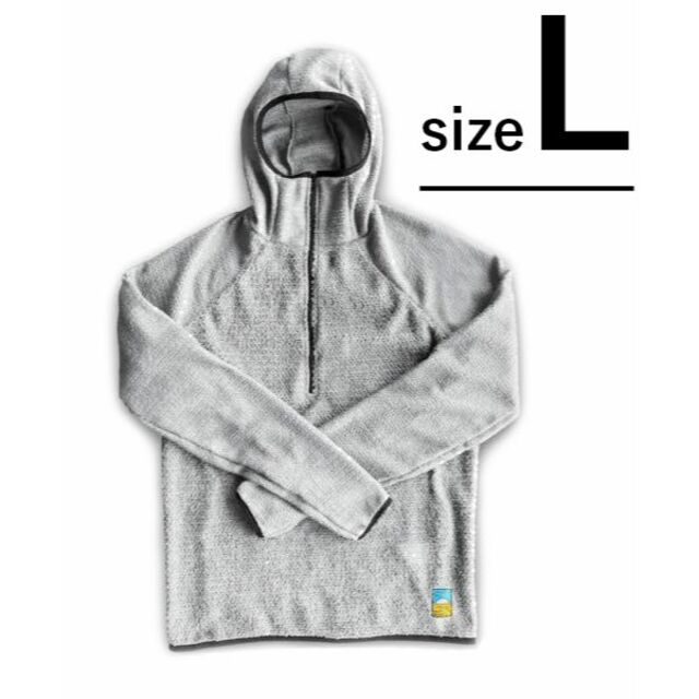 Senchi Designs/Lark Hoodie Light Grey アウトドア 登山用品