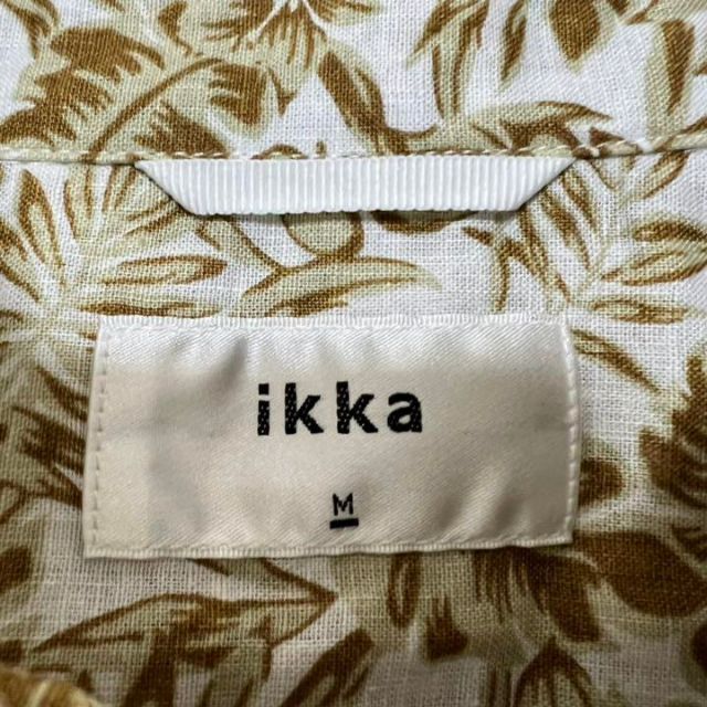 ikka(イッカ)のikka　イッカ　シャツ　半袖　柄シャツ　メンズ　レディース【M】 メンズのトップス(シャツ)の商品写真