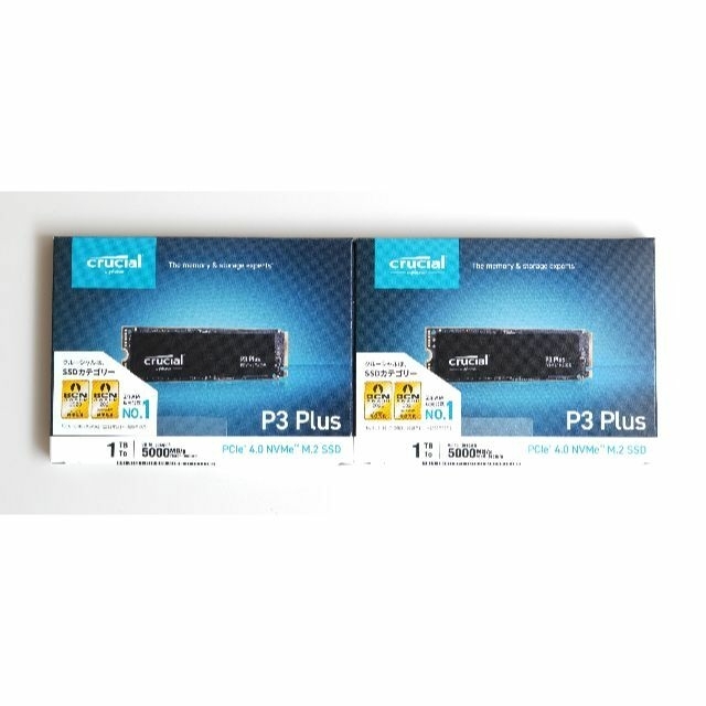 新品)内臓SSD 2個セット P3 CT1000P3PSSD8JP 1TB 新品入荷 noxcapital.de