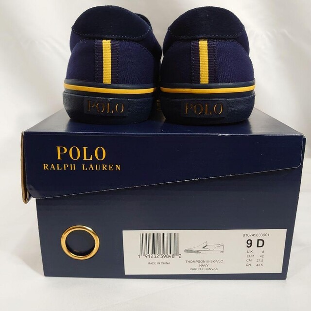 POLO RALPH LAUREN(ポロラルフローレン)の【27.5cm】ポロ ラルフローレン スリッポンシューズ THOMPSON Ⅲ メンズの靴/シューズ(スニーカー)の商品写真