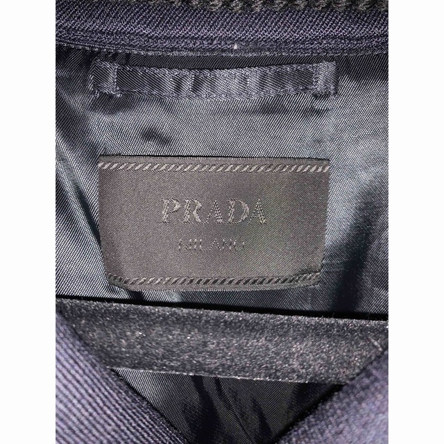 PRADA プラダ 10AW ショート付け襟 Pコート SIZE44