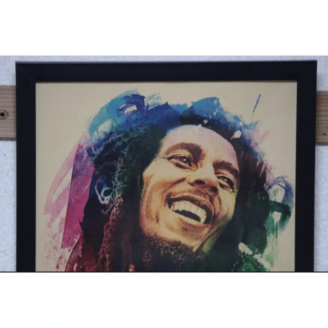 ボブ・マーリー ポスター 額付きの通販 by my shop|ラクマ