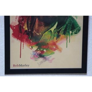 ボブ・マーリー ポスター 額付きの通販 by my shop|ラクマ
