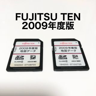 フジツウ(富士通)のFUJITSU TEN 地図データSDカード2009年度版(カーナビ/カーテレビ)