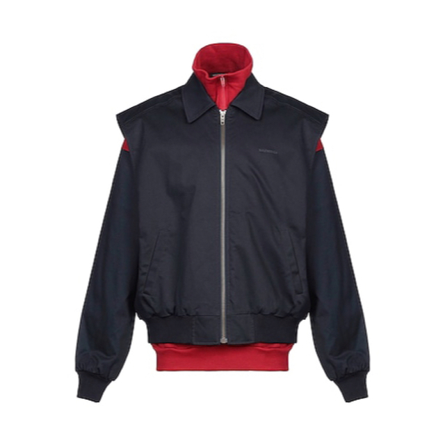 【当店限定販売】 Balenciaga - BALENCIAGA バレンシアガ 19SS Twin-Set Jacket ブルゾン 【当店限定販売】 Balenciaga - BALENCIAGA バレンシアガ 19SS Twin-Set Jacket ブルゾン