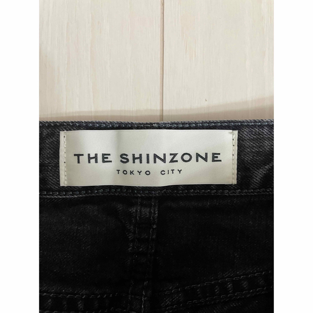 THE SHINZONE スリムカットオフデニムパンツ ハイウエスト スリム 3