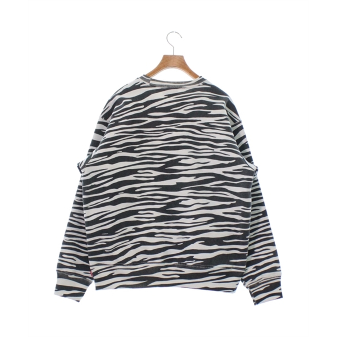 Supreme - Supreme シュプリーム スウェット S 白x黒(ゼブラ) 【古着 Supreme - Supreme シュプリーム スウェット S 白x黒(ゼブラ) 【古着