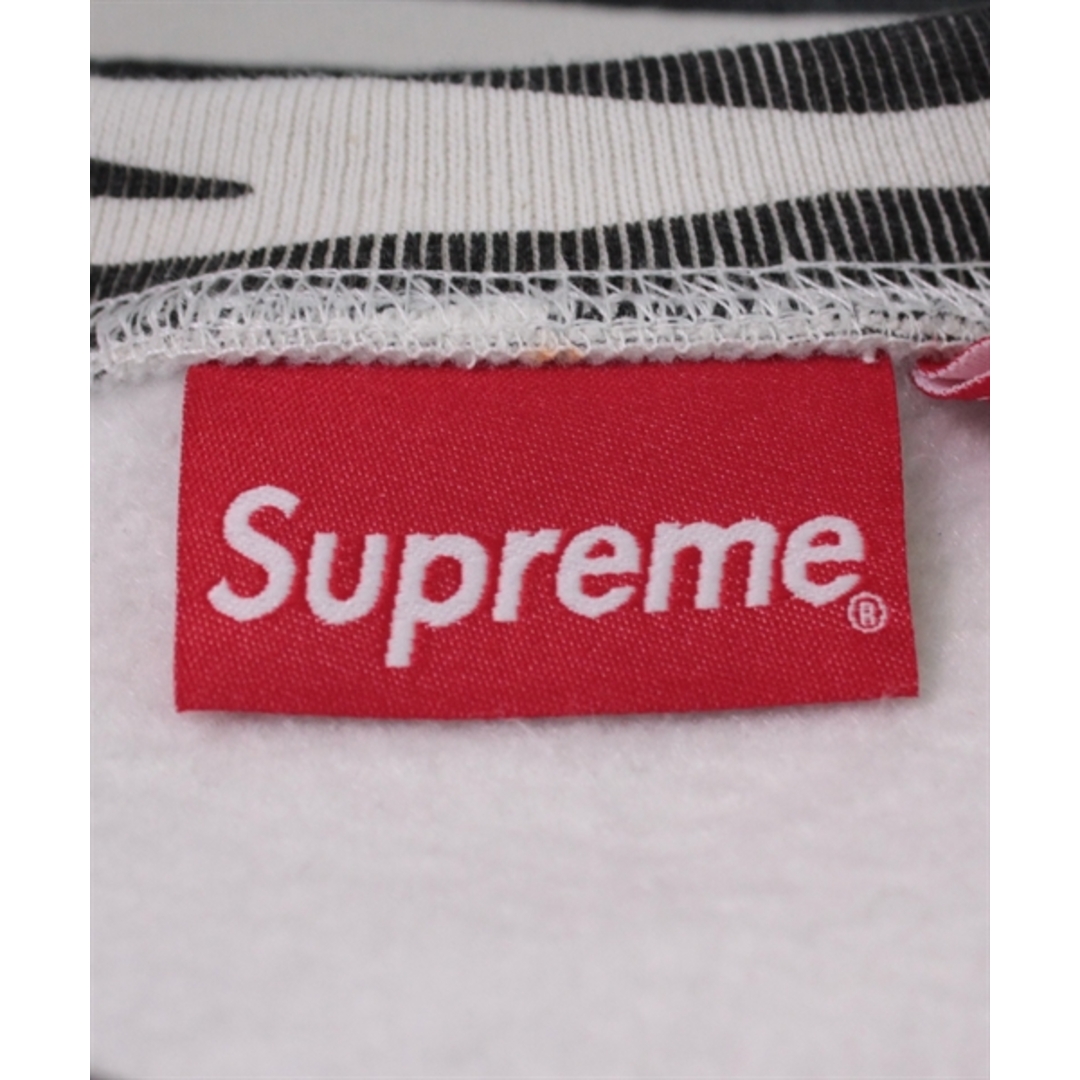 Supreme シュプリーム スウェット S 白x黒(ゼブラ) 【古着】【中古】 Supreme シュプリーム スウェット S 白x黒(ゼブラ) 【古着】【中古】