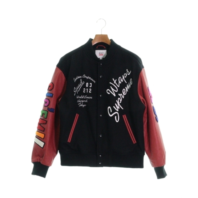 Supreme - Supreme シュプリーム スタジャン M 黒x赤 【古着】【中古