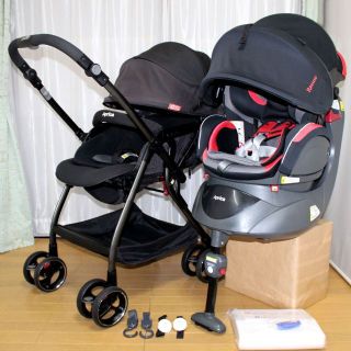 きれいAprica ベビーカーと退院時から使えるベッド型チャイルドシート
