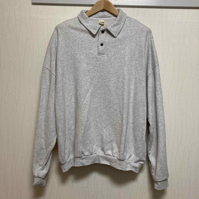 SCREEN STARS(スクリーンスターズ)のSCREEN STARS  RELAX FIT POLO SWEAT メンズのトップス(スウェット)の商品写真