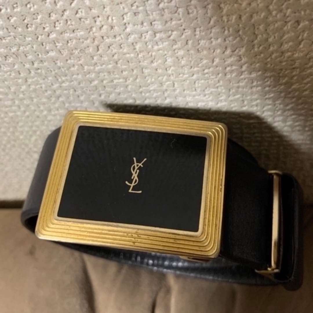 Yves Saint Laurent(イヴサンローラン)のイブサンローラン　メンズベルト　全長105cm メンズのファッション小物(ベルト)の商品写真