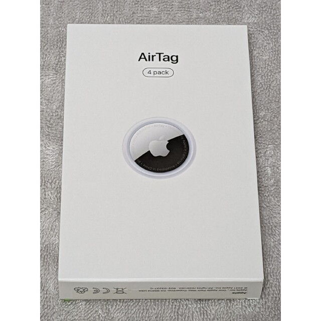 Apple - 新品未使用☆Apple AirTag 4個 MX542ZP/A☆送料無料の通販 by 