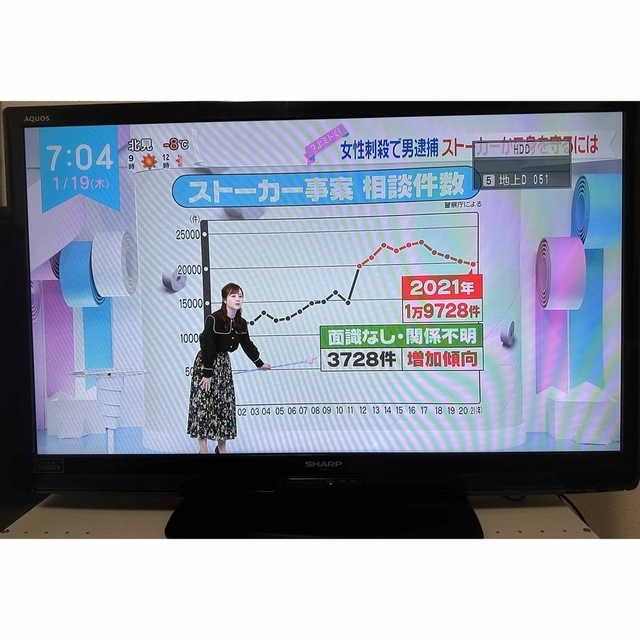 最低価格の 大型テレビ、録画機能付きブルーレイHDD リモコン付き