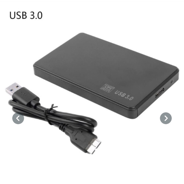 1TB HDD USB3.0 外付　ポータブル ハードディスク 2.5 3