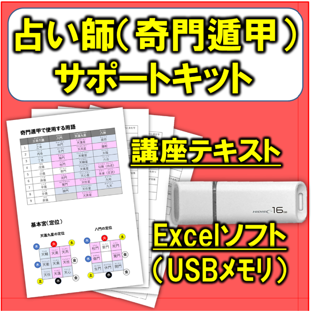 占い師サポートキット（奇門遁甲）