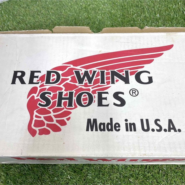 REDWING(レッドウィング)の【安心品質0979】箱付廃盤犬タグ8160レッドウイング送料無料旧羽タグ　ブーツ メンズの靴/シューズ(ブーツ)の商品写真