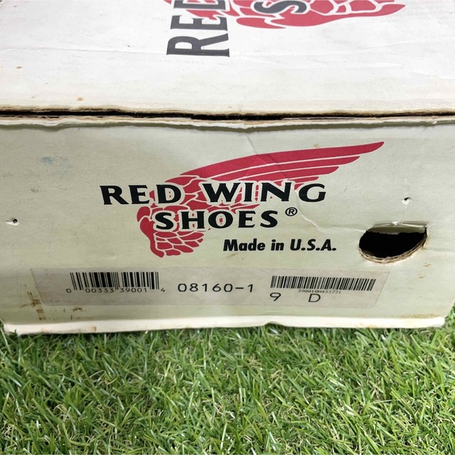 REDWING(レッドウィング)の【安心品質0979】箱付廃盤犬タグ8160レッドウイング送料無料旧羽タグ　ブーツ メンズの靴/シューズ(ブーツ)の商品写真