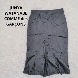 ジュンヤワタナベコムデギャルソン(JUNYA WATANABE COMME des GARCONS)のジュンヤワタナベ コムデギャルソン スカートS ブラック(ひざ丈スカート)