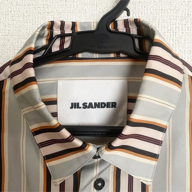 JIL SANDER 20aw ジルサンダー マルチストライプ オーバーシャツ